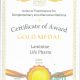 laminine Gold Medal