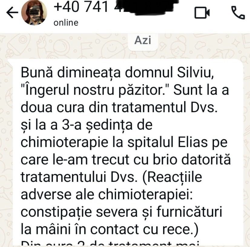 reducerea reactiilor adverse chimioterapie silviu brinzoi