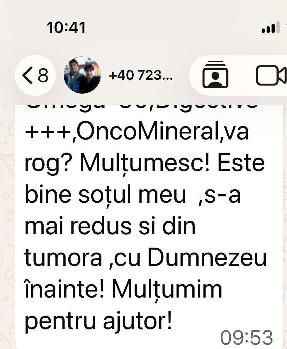 regresie tumorala silviu brinzoi